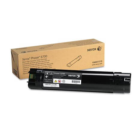 Xerox Toner Cartridge, 18000 Page, Black 106R01510